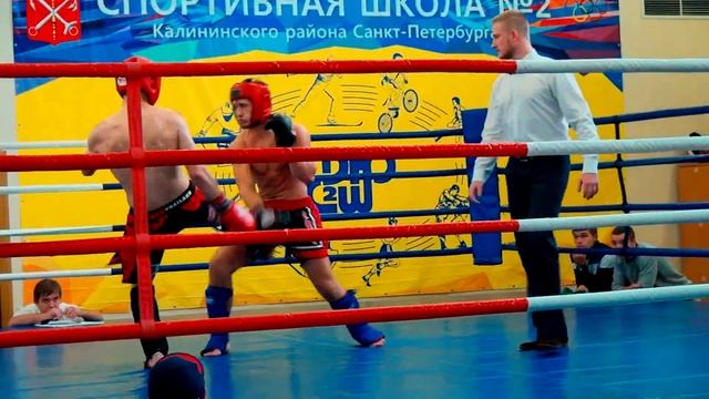Хайбулаев А. (кр) win - Кленкин А. 11.09.16 Турнир по кикбоксингу ДЮСШ №2 Санкт-Петербург смотреть онлайн