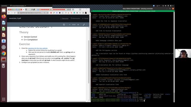 ./missing-semester -Version Control (Git) - Ejercicio 4 смотреть онлайн