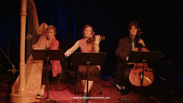 Beauty & The Beast - Violin, Cello & Harp Trio