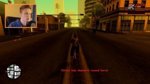 Играю в проклятую версию GTA San Andreas.. (страшно)