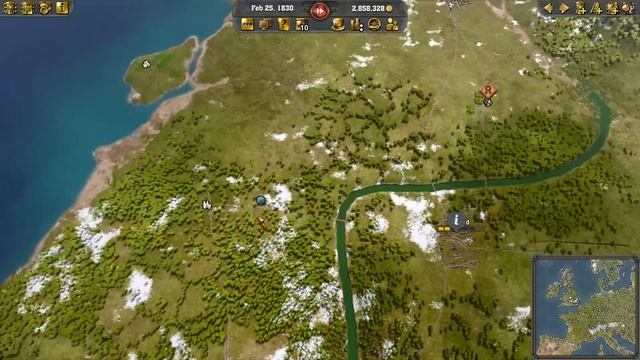 Building a NEW Transport Company in EUROPE in Railway Empire 2 #1 смотреть онлайн