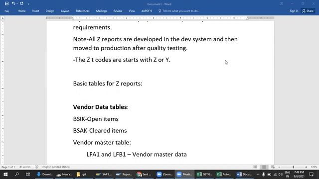 Project class 5 SAP Functional specification document (FSD) part 1 смотреть онлайн