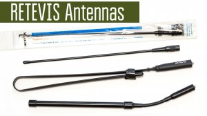 Длинные антенны Retevis для носимых радиостанций. Сравнение, проверка.