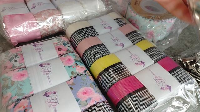 Распаковка товаров для рукоделия из магазина 