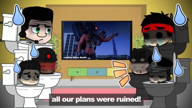 Skibidi Characters - React to Skibidi Toilet MULTIVERSE 012 | New Episode 12 | Gacha React смотреть онлайн