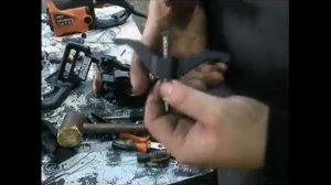 Ремонт электропилы треск в редукторе