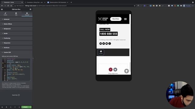 How To Create A Mobile App Menu On Elementor смотреть онлайн