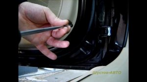 Как снять (разобрать) дверную обшивку  Hyundai Santa Fe?! Removing the door skin (map) Santa Fe?!