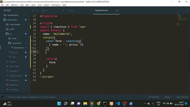 Vue 3 Dynamic Form Fields | Vue 3 Add And Remove Input Field | Vue 3 Tutorial | HINDI смотреть онлайн