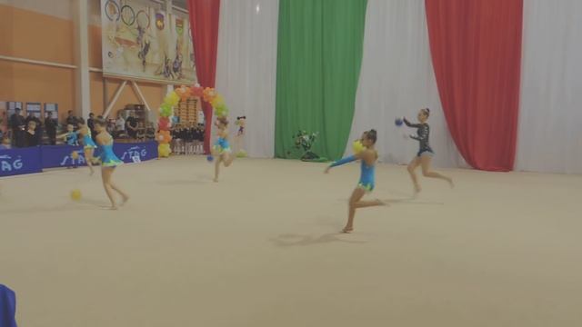 Наше выступление, г.Барановичи. Команда Stars/ Художественная гимнастика. смотреть онлайн
