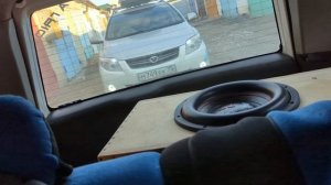 Урал тт 12 рекордные цифры с 3 кВт усилителя 1.3000 в Toyota Sprinter Carib ? Ural zvuk