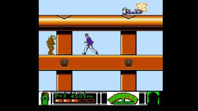 Dendy (Famicom,Nintendo,Nes) 8-bit Monster in my Pocket Stage 5