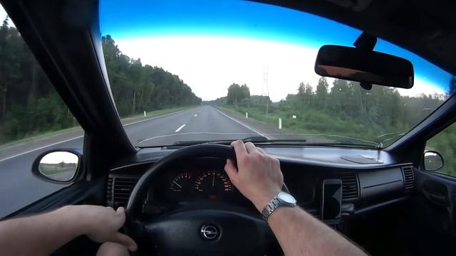 POV Opel vectra B 1996 X18XE смотреть онлайн