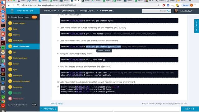 Week 3, Day 3 - Deployment смотреть онлайн