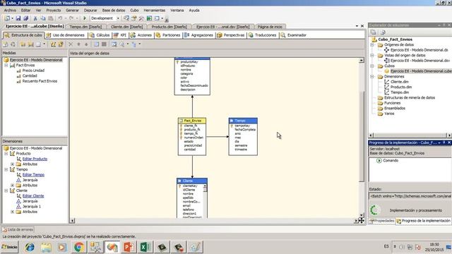 Proyecto Analisys Services - Cubo OLAP - SQL SERVER 2008 смотреть онлайн