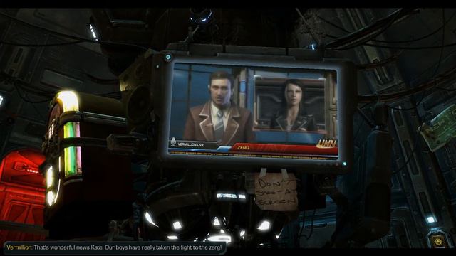 StarCraft II: Wings of Liberty UNN News Broadcast "Supernova" HD смотреть онлайн