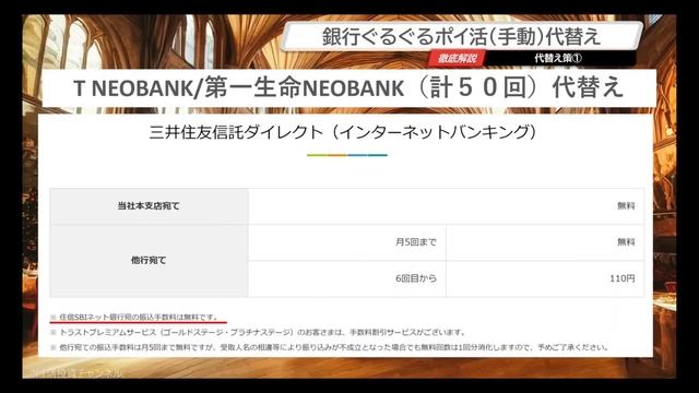【大改悪】三井住友銀行Olive　無料振込回数無制限→３回へ　大改悪　＜代替え案のご紹介、手動振込の銀行ぐるぐるポイ活で年間２２２００ポイントゲットできます！）