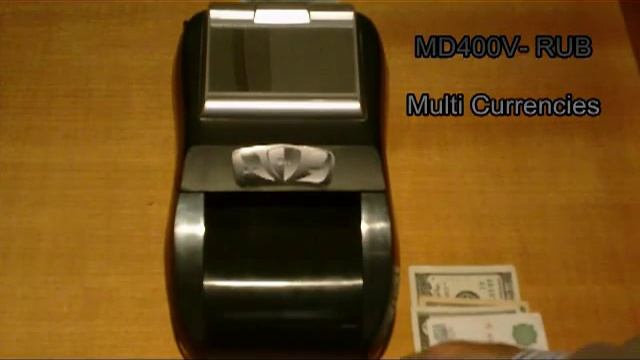 Автоматический детектор валют ГИЛ MD400V - MD400V-RUSSIA BANKNOTE смотреть онлайн
