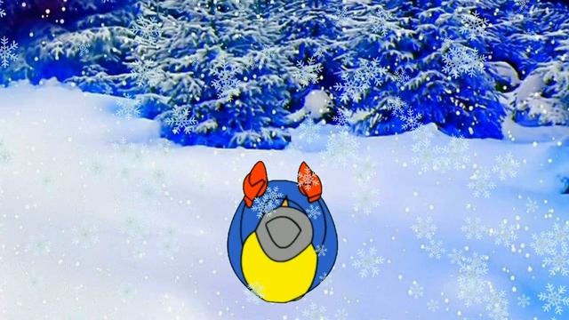 Прикольное поздравление с наступающим 2021 Новым годом. Танец веселых снеговиков смотреть онлайн