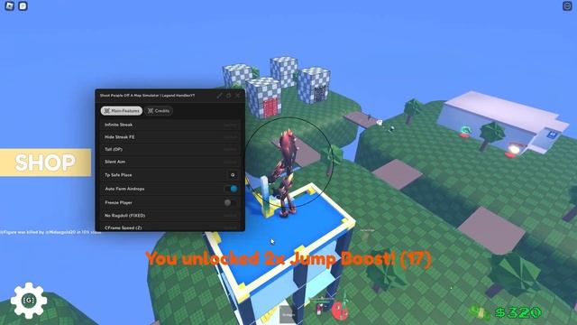 Shoot People Off A Map Simulator Script GUI Hack (INFINITE CASH, AUTOFARM, AND MORE) *PASTEBIN* смотреть онлайн