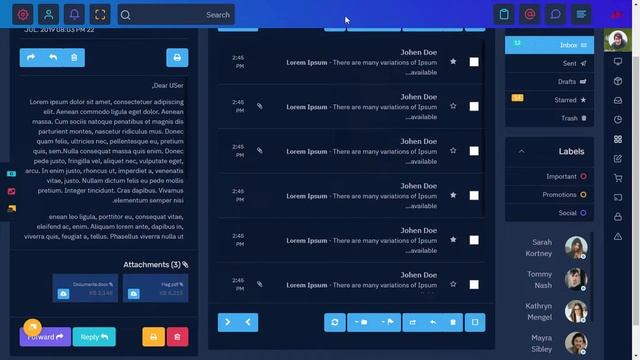 Bootstrap 5 Admin Dashboard Template with Dark RTL Theme смотреть онлайн