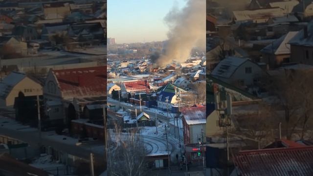 Пожар Ульяновск 09.12.2020 смотреть онлайн