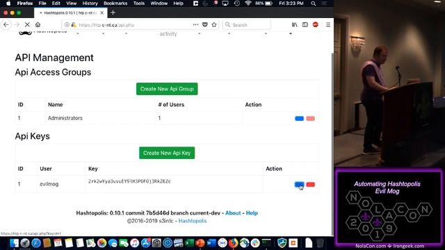 NolaCon 2019 C 04 Automating Hashtopolis Evil Mog смотреть онлайн
