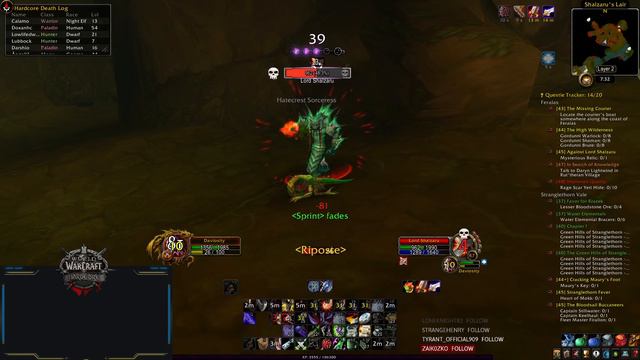 WOW HC Classic - Solo Shalzaru Lv43 Rogue смотреть онлайн