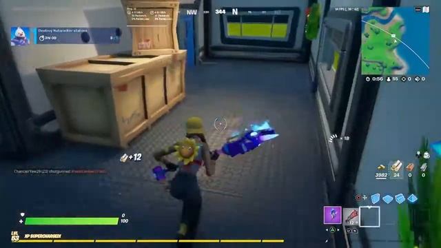 Destroy Nutcracker Statues - EASY GUIDE - Operation Snowdown Day 4 - Blustery Bag Backbling смотреть онлайн