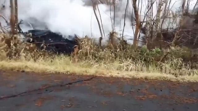 Извержение вулкана на Гаваях смотреть онлайн