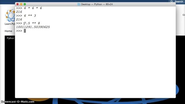 Python Tutorial: Python Exponent #33 смотреть онлайн