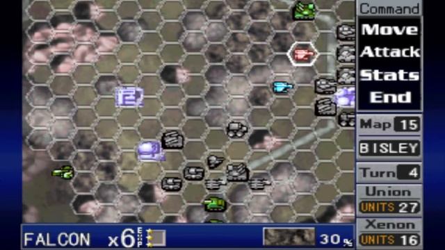 Во что поиграть? ? Nectaris Military Madness ? Прохождение / Walkthrough Ps1 gameplay кампания #15 смотреть онлайн