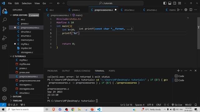 preprocessor and macros in c || Predefined Macros & Other Pre-processor Directives смотреть онлайн