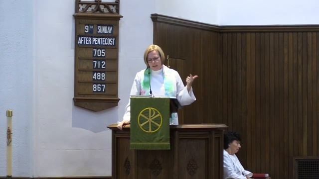 Ninth Sunday after Pentecost at Augsburg Lutheran Church смотреть онлайн