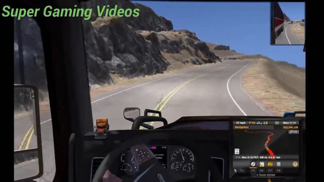 Truck Driving Simulator Game Ps4 Gameplay - American Truck Simulator #12 смотреть онлайн