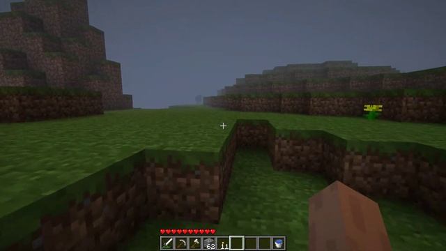 Minecraft Beta with Render Distance set to "Tiny" смотреть онлайн