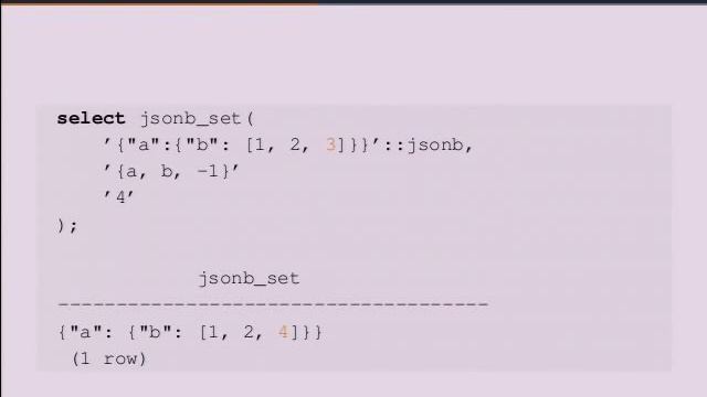 Update and Delete operations for jsonb (part 1 of 2) смотреть онлайн