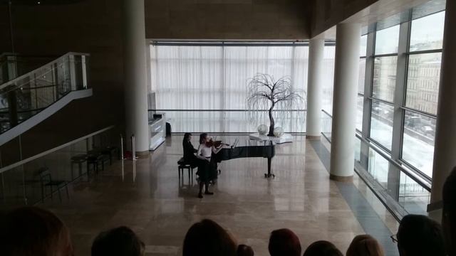 Шарль Берио, Балетные сцены, скрипка Alexandra Smirnova, Mariinsky Theater 26.02.2017 смотреть онлайн