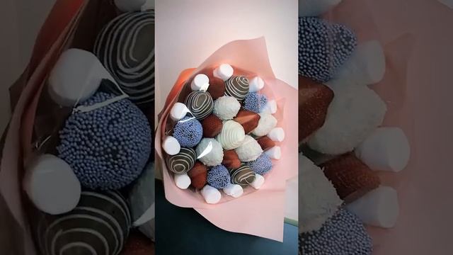Букет из клубники от shokoberry.ru смотреть онлайн