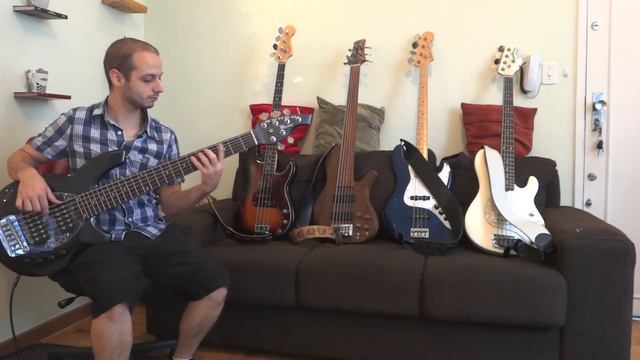 BASS COMPARISON - FENDER PRECISION/ JAZZ BASS X MUSICMAN STINGRAY/ BONGO смотреть онлайн