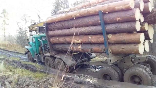 Урал лесовоз смотреть онлайн