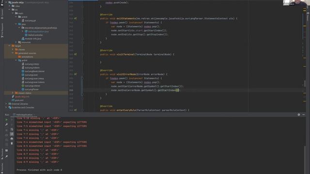 Разработка IDE. Семинар 5 "Обход AST и паттерн Visitor" смотреть онлайн