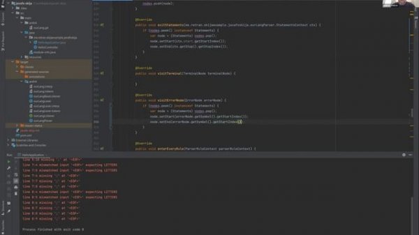 Разработка IDE. Семинар 5 "Обход AST и паттерн Visitor"