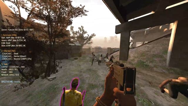 Турнир по ? Left 4 Dead 2 С Фондом в 50 000руб. ? Вторая игра нижней сетки | team_Aura vs СКИСНУ | смотреть онлайн