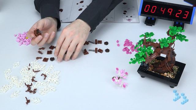 Fast Forward Building the Lego Bonsai Tree! [10281] смотреть онлайн