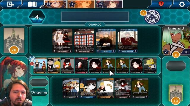 RWBY Deckbuilding Game - Gameplay Stuff смотреть онлайн