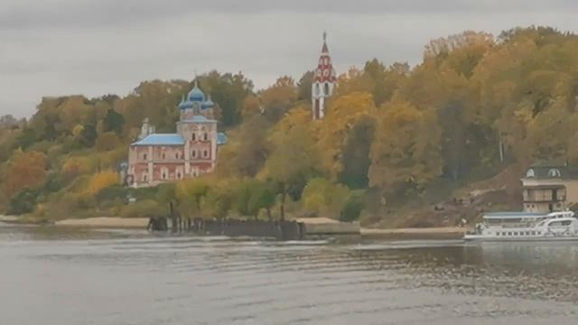 Красивые берега реки Волги смотреть онлайн