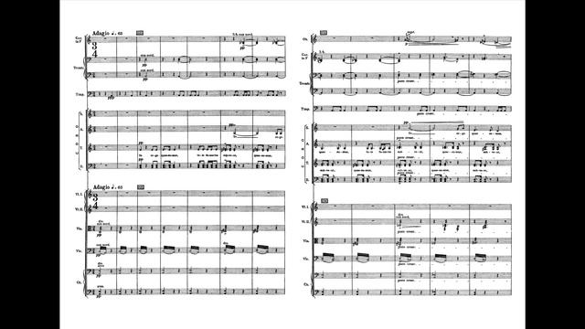 Zoltán Kodály - Budavári Te Deum (score Video)