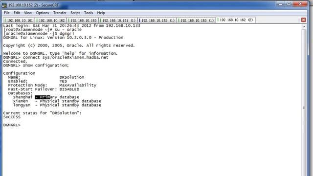 08.08 Oracle_10gR2_DataGuard_8.8 Perform a Manual Failover Using Broker.avi смотреть онлайн